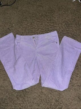 Cherokee Lavender Corduroy Boot-Cut Jeans